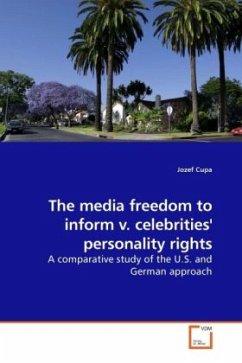 The media freedom to inform v. celebrities' personality rights - Cupa, Jozef