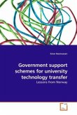 Government support schemes for university technology transfer