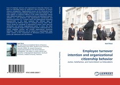 Employee turnover intention and organizational citizenship behavior