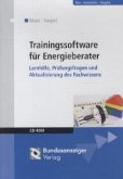 Trainingssoftware für Energieberater, 1 CD-ROM