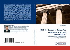 Did the Sarbanes-Oxley Act Improve Corporate Governance? - Miller, Scott
