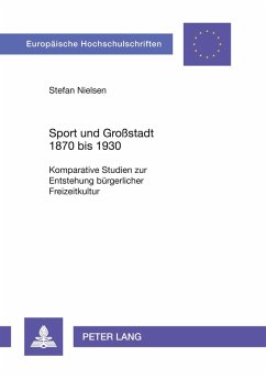 Cover Sport und Großstadt 1870 bis 1930