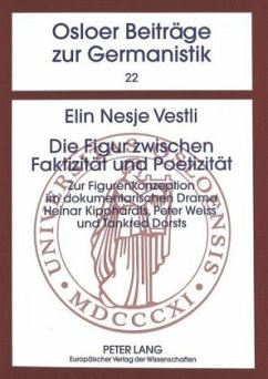 Cover Die Figur zwischen Faktizität und Poetizität