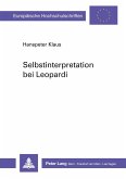Selbstinterpretation bei Leopardi