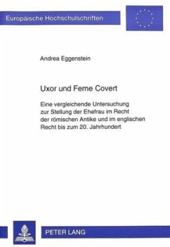 Uxor und Feme Covert - Eggenstein, Andrea;Universität Münster