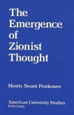 The Emergence of Zionist Thought