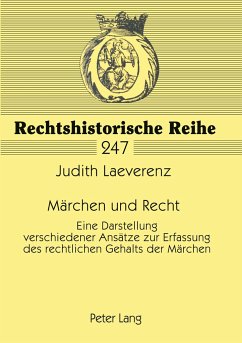 Märchen und Recht - Laeverenz, Judith
