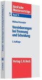 Vereinbarungen bei Trennung und Scheidung, m. CD-ROM