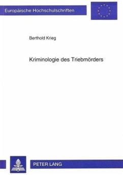 Cover Kriminologie des Triebmörders