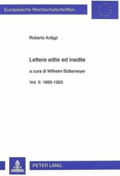 Lettere edite ed inedite - Büttemeyer, Wilhelm