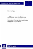 Auflösung und Auslöschung