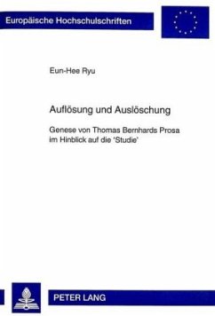 Cover Auflösung und Auslöschung