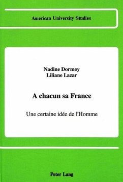 A chacun sa France - Dormoy, Nadine;Lazar, Liliane