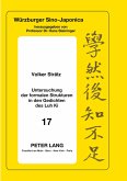 Untersuchung der formalen Strukturen in den Gedichten des Luh Ki Untersuchung der formalen Strukturen in den Gedichten des Luh Ki