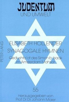 Synagogale Hymnen - Hollender, Elisabeth