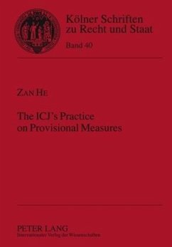 The ICJ¿s Practice on Provisional Measures - He, Zan