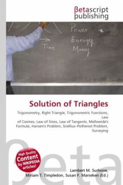 Solution of Triangles