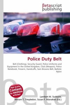 Police Duty Belt