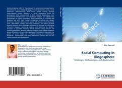 Social Computing in Blogosphere - Agarwal, Nitin