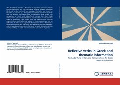 Reflexive verbs in Greek and thematic information