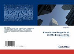 Event Driven Hedge Funds and the Business Cycle - Soosova, Karin