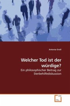 Cover Welcher Tod ist der würdige?