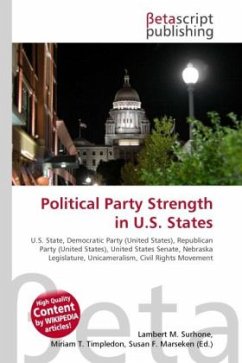 Political Party Strength in U.S. States