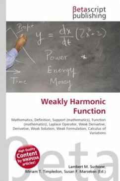 Weakly Harmonic Function