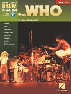 The Who Drum Play-Along Volume 23 Book/Online Audio [With CD (Audio)]