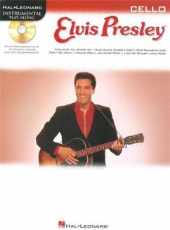 Cover Elvis Presley for Cello: Instrumental Play-Along Book/Online Audio [With CD (Audio)]