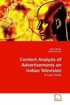 Content Analysis of Advertisements on Indian Television - Bhatia, Rinku;Kiran, Usha