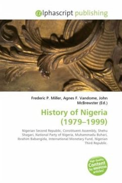 History of Nigeria (1979 - 1999 )