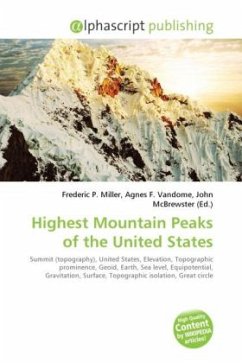 Highest Mountain Peaks of the United States