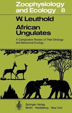 Cover African ungulates : a comparative review of their ethology and behavioral ecology. Zoophysiology and ecology ; Vol. 8.
