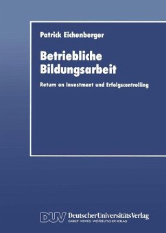 Betriebliche Bildungsarbeit - Eichenberger, Patrick