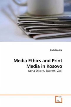 Media Ethics and Print Media in Kosovo - Morina, Gjyle