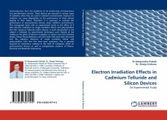 Electron Irradiation Effects in Cadmium Telluride and Silicon Devices