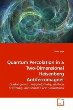 Quantum Percolation in a Two-Dimensional Heisenberg Antiferromagnet - Vajk, Owen