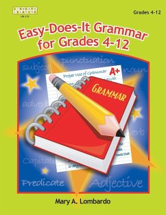 Easy-Does-It Grammar for Grades 4-12 - Lombardo, Mary A.