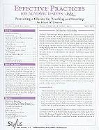 Promoting a Climate for Teaching and Learning - Enerson, Diane M