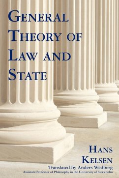 General Theory of Law and State - Kelsen, Hans