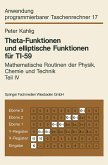 Theta-Funktionen und elliptische Funktionen für TI-59