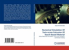 Numerical Simulation Of Twin-screw Extrusion Of Starch Based Material