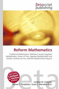 Reform Mathematics