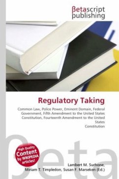 Regulatory Taking