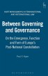 Between Governing and Governance - Bild 1