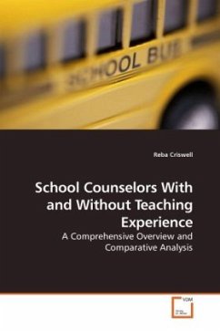 School Counselors With and Without Teaching Experience - Criswell, Reba