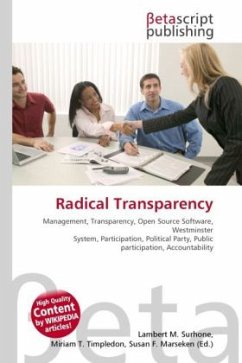 Radical Transparency