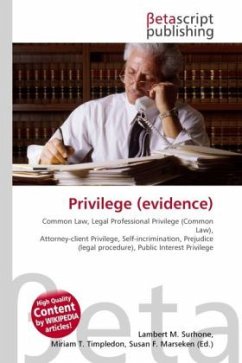 Privilege (evidence)