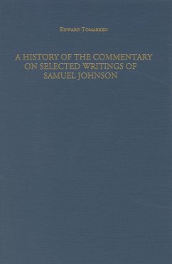 History of the Commentary on Selected Writings of Samuel Johnson - Tomarken, Edward